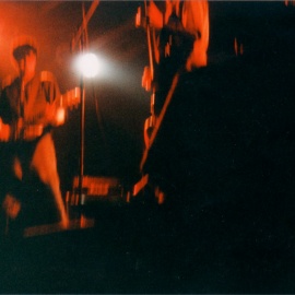 Live at The Brickyard (Vancouver), 1999. Photo by Jaynus Odo.