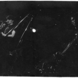 A snapshot from the band's summer 2003 North American tour.