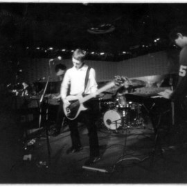 Live at Club Luxx in NYC, 2001. Photo by Toby Carroll.